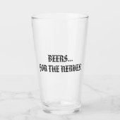 VERRE BIÈRES... POUR LES NERFS ! (Devant)
