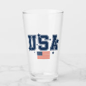 Verre Bières USA (Devant)