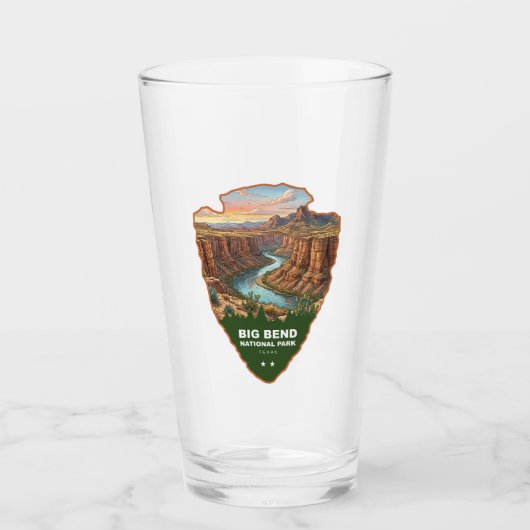 Verre Big Bend National Park Arrowhead (Devant)