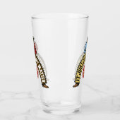 Verre Big Cowboys Red & Blue (Gauche)