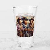 Verre Bigfoot 3 mousquetaires (Dos)