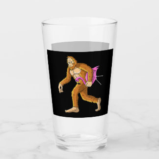 Verre Bigfoot avec Flamant rose animal costume cadeau