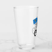 Verre Bigfoot Cyclisme Drapeau de l'Oklahoma (Droite)