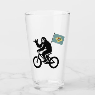 Verre Bigfoot Cyclisme Drapeau du Delaware