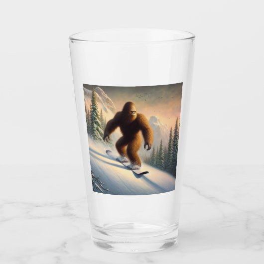 Verre Bigfoot Snowboard (Devant)