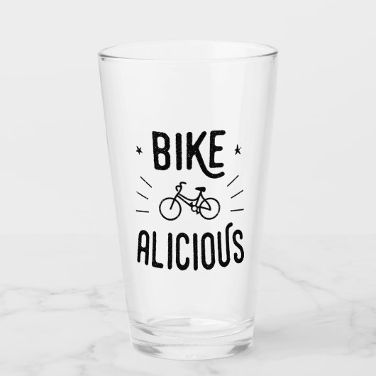 Verre Bikealicious (Devant)