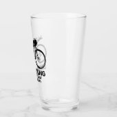 Verre Bikepacking Est En Cours D'Exécution Pour Les Ups  (Gauche)