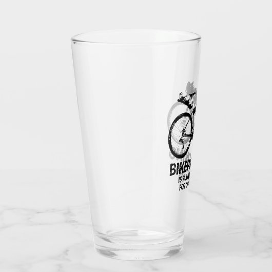 Verre Bikepacking Est En Cours D'Exécution Pour Les Ups (Droite)