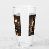 Verre Billy the Kid : Une chèvre entre dans un bar, (Gauche)