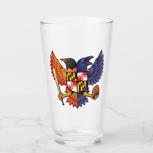 Verre Birdland Maryland Crest (Devant)