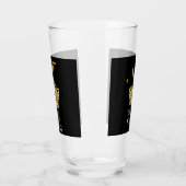 Verre Birthday King Gold Crown Royal Monogram Luxury (Gauche)