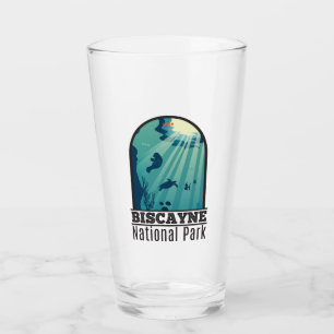 Verre Biscayne National Park Floride Sous-marin Maritime