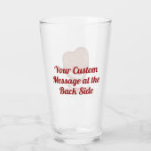 Verre Biscuit du coeur (Dos)