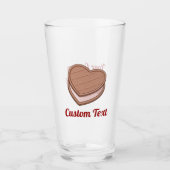 Verre Biscuit du coeur (Devant)
