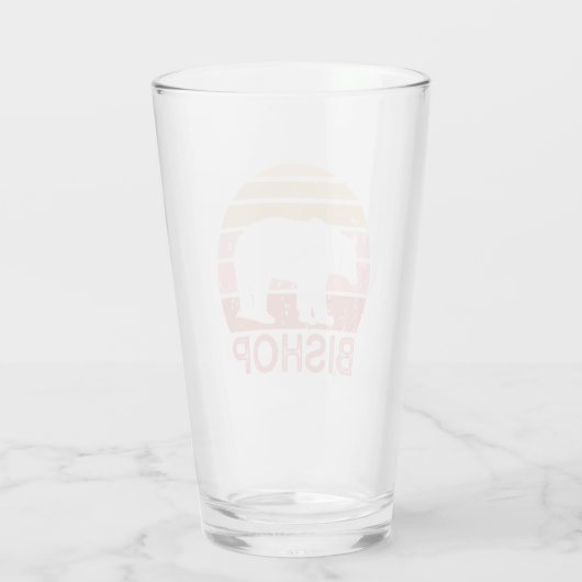 Verre Bishop California Retro Bear (Dos)