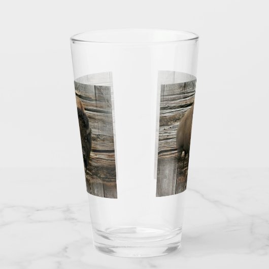 Verre Bison de bois (Droite)