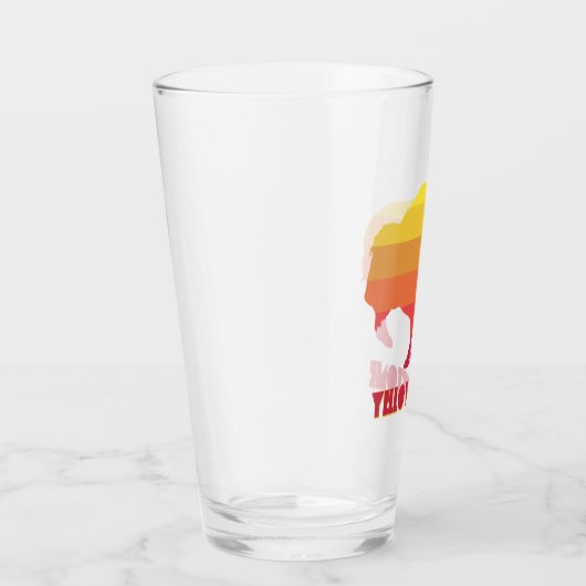 Verre Bison de Yellowstone (Droite)