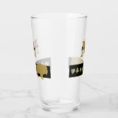 Verre Bison Silhouette Or Monogramme (Droite)