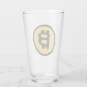 Verre bitcoin (Dos)