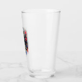 Verre Black Adam Characters In Stripes Graphic (Gauche)