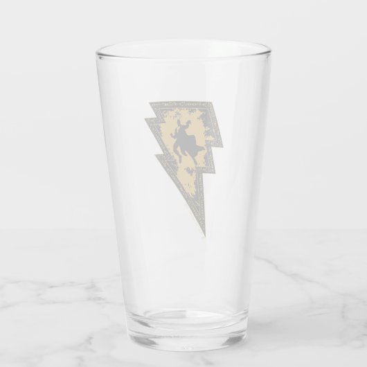 Verre Black Adam Distressed Lightning Bolt Graphic (Dos)