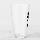 Verre Black Adam Distressed Lightning Bolt Graphic (Droite)