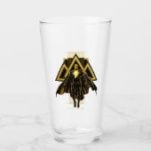 Verre Black Adam Triangular Pillar Graphic (Devant)