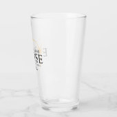Verre Black & Gold 2024 Texas Total Solar Eclipse (Gauche)