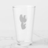 Verre Black Hearts Glass Cup (Dos)