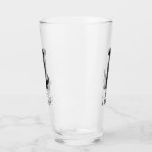 Verre Black Lab Mom (Labrador Retriever Mom) mignonne ch (Gauche)