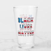 Verre Black Lives Matter BLM (Dos)