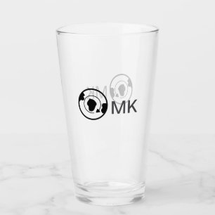 Verre Black world globe ajouter nom monogramme détails d