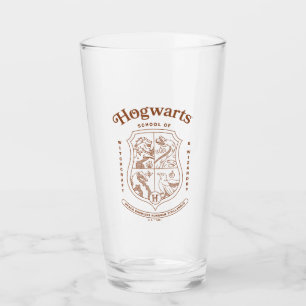 Verre Blason de l'école de sorcellerie et de magie HOGWA