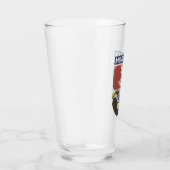 Verre Blason timbré vintage HOGWARTS™ (Droite)