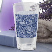 Verre Bleu Forêt botanique végétale