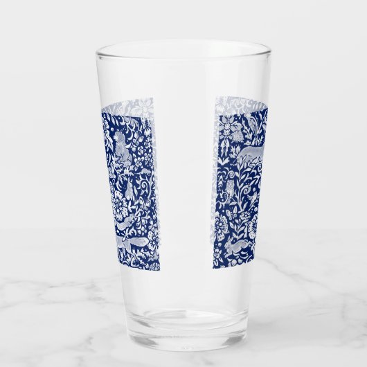 Verre Bleu Forêt botanique végétale (Gauche)