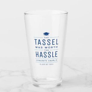Verre Bleu le goût valait la peine Graduation