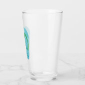 Verre Bleu Sandales de plage d'été Flip Flops (Gauche)