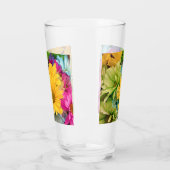 Verre Bleu Vert Rose Jaune Baisson (Gauche)