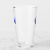 Verre bleuet bleu sauvage (Gauche)
