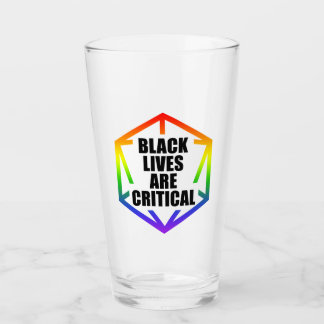 Verre BLM Black Lives are Critical [LGBTQ+]
