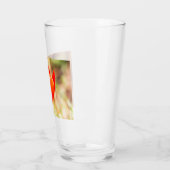 Verre Blossom de la tulipe rouge (Gauche)