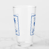 Verre Blue Cove (Gauche)