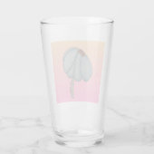 Verre Blue flower with pink background (Dos)