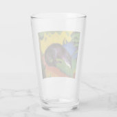 Verre Blue Fox (par Franz Marc) (Dos)
