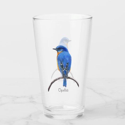 Verre Bluebird (Dos)
