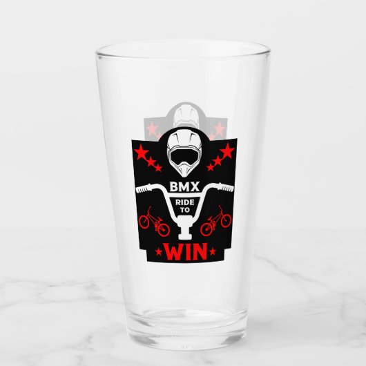 Verre Bmx Bikers Freestyle (Devant)