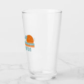 Verre Boca Raton Floride palmiers solaires (Gauche)