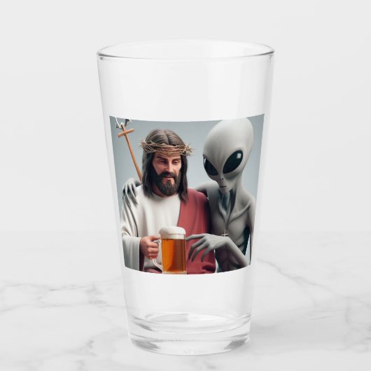 Verre Boeuf de bière Jésus (Devant)