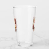 Verre Boho Oasis Mariage Floral Frame ID959 (Gauche)